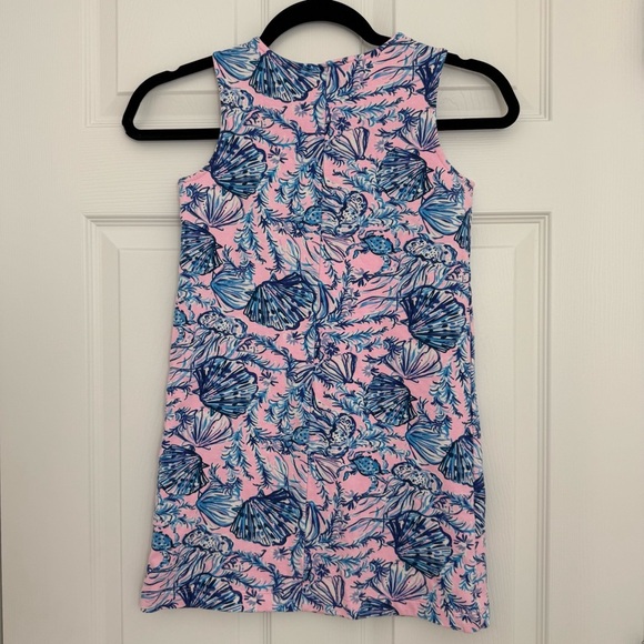 Lilly Pulitzer Mini Harper Shift Dress Size Large Magnolia Lilac A Little Jelly - Picture 3 of 8